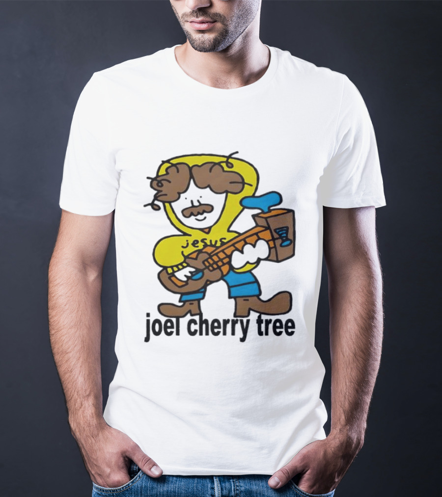 Jesus Joel Cherry Tree Guitar T-Shirt