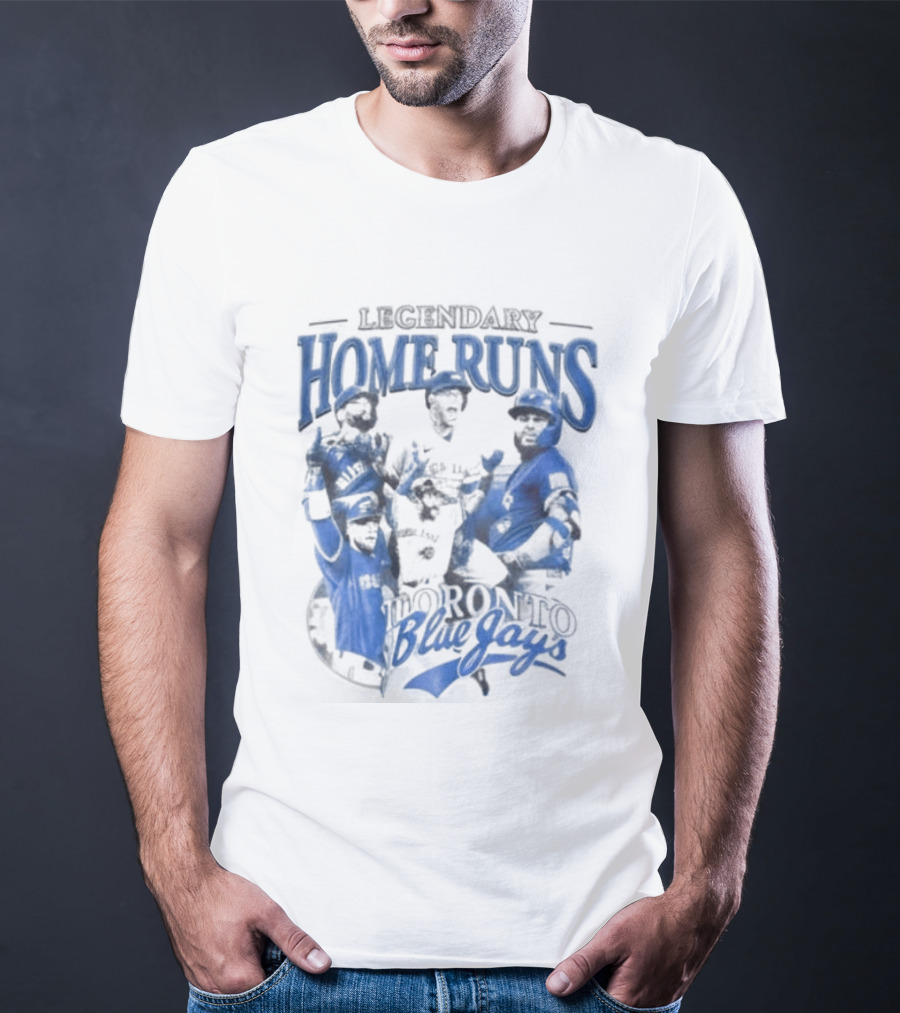 Toronto Blue Jays Legendary Home Runs 2026 Collection T-Shirt