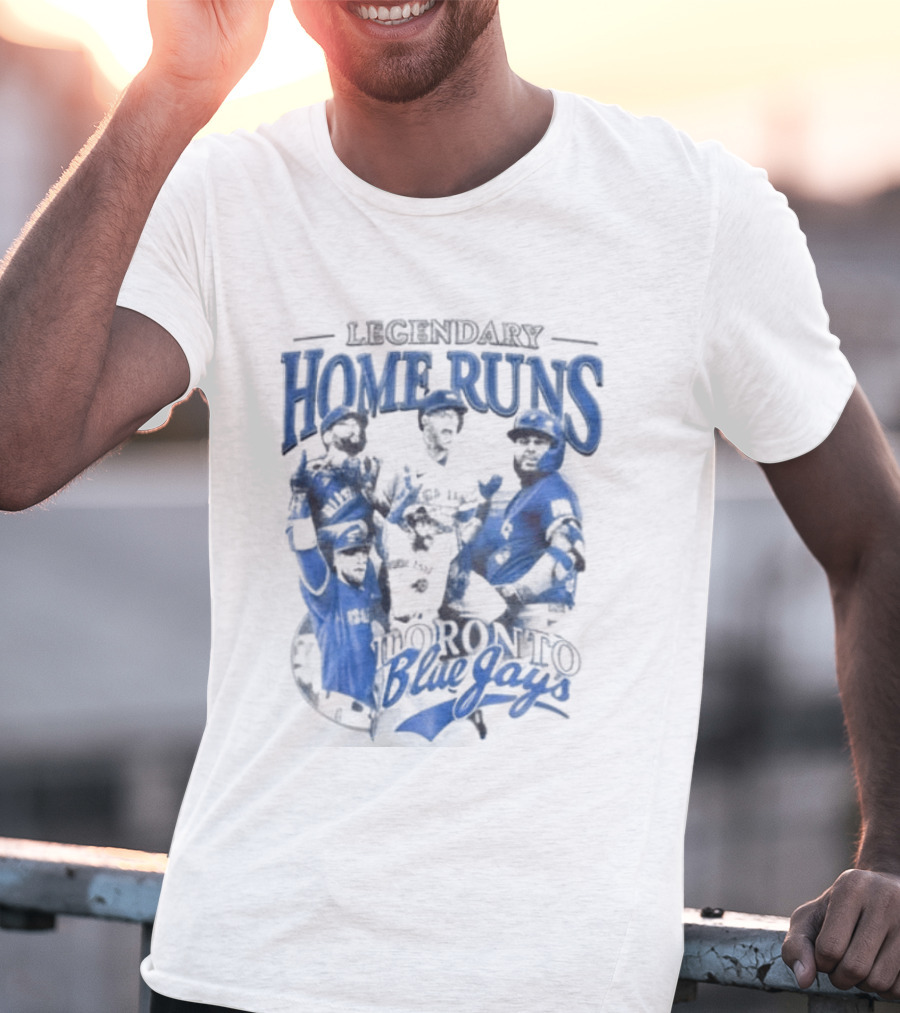 Toronto Blue Jays Legendary Home Runs 2026 Collection T-Shirt