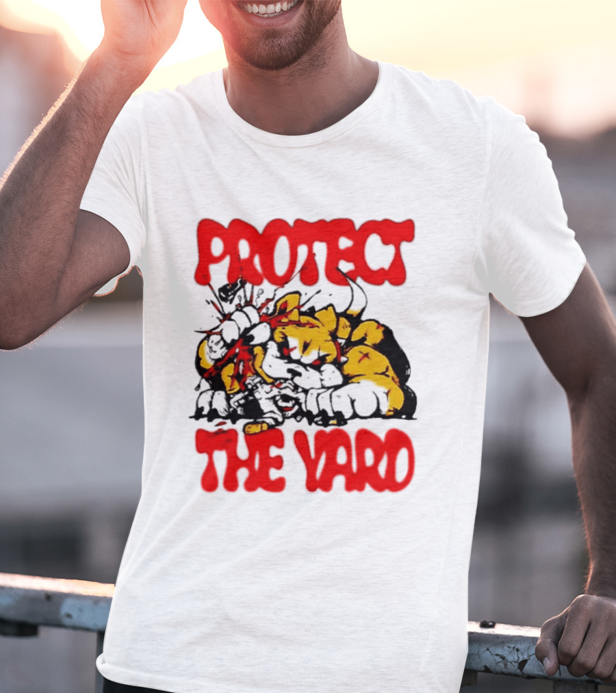 Protect The Yard Aggressive Dog Fighting T-Shirt