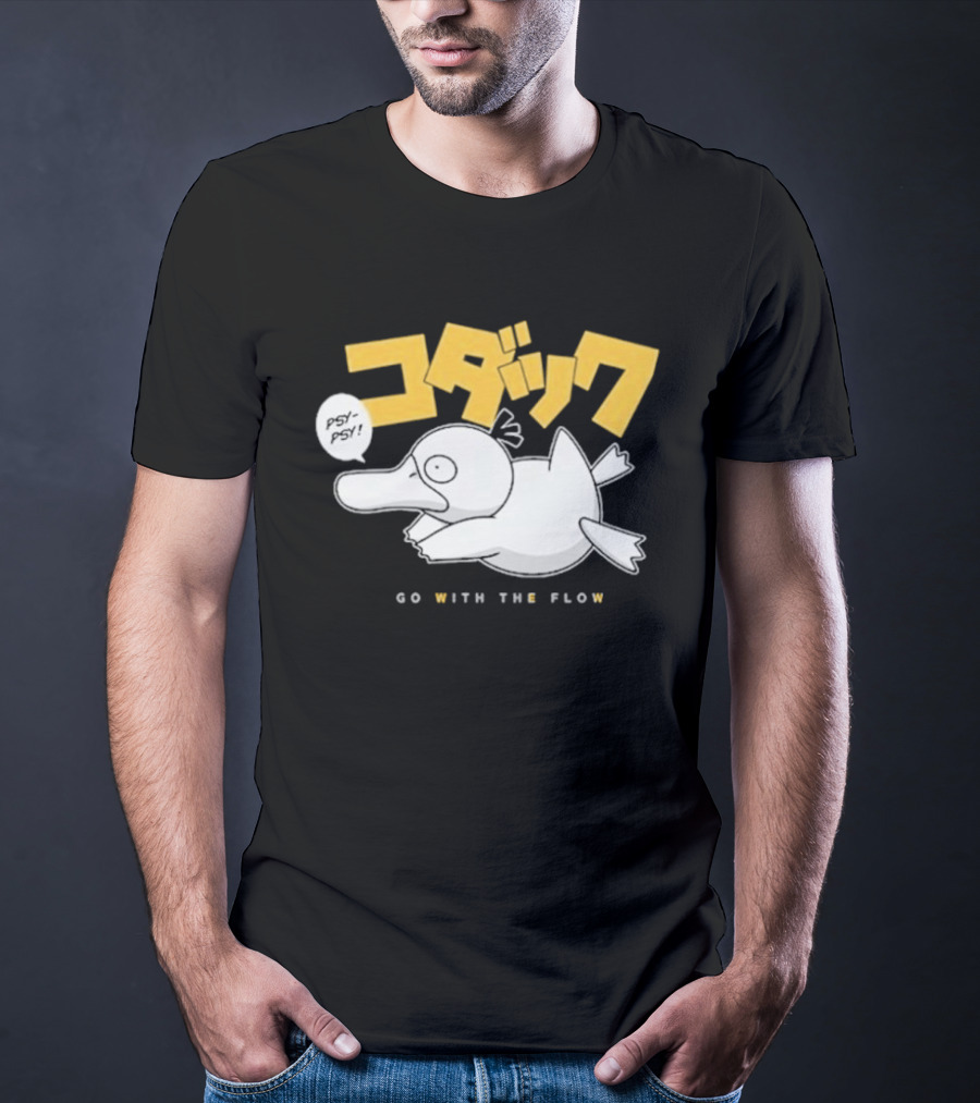 Pokémon Psyduck Go With The Flow T-Shirt