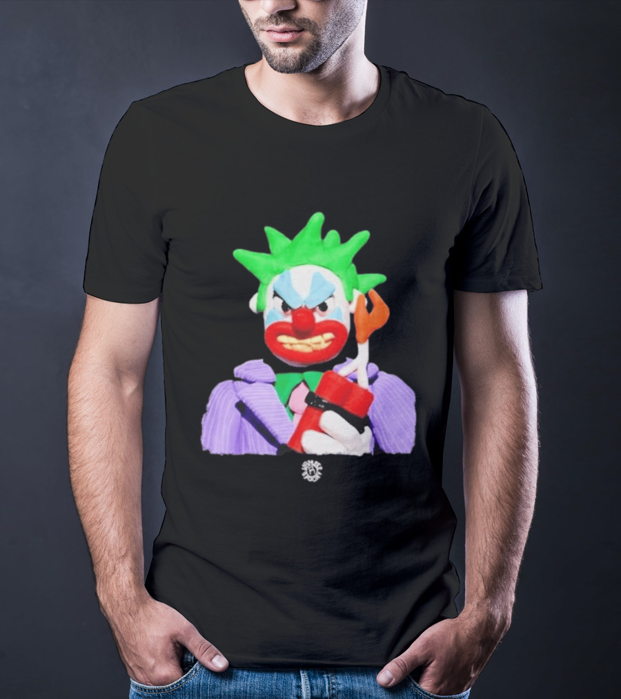 SPOOKY X VAMEEE Joker Clown Holding Dynamite T-Shirt