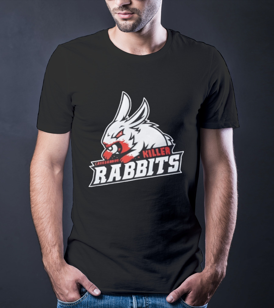 Caerbannog Killer Rabbits Bloody Bunny T-Shirt