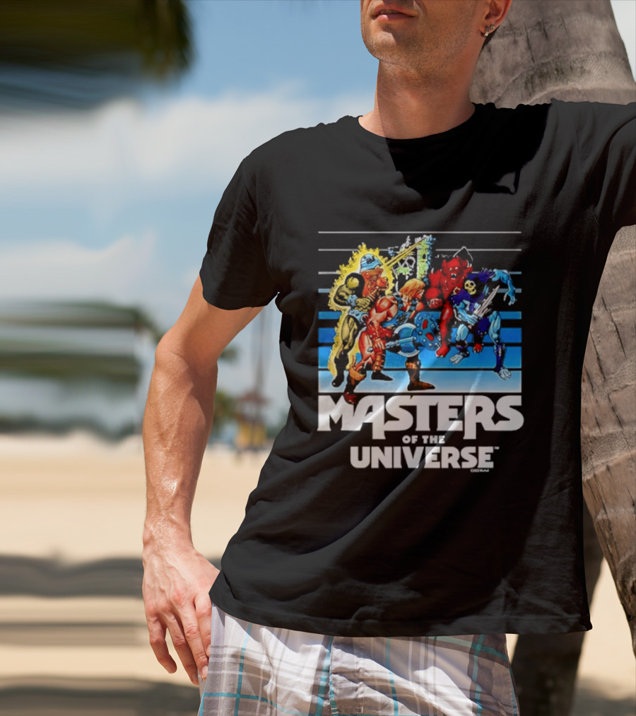 Masters Of The Universe He Man Skeletor And Characters Clash T-Shirt