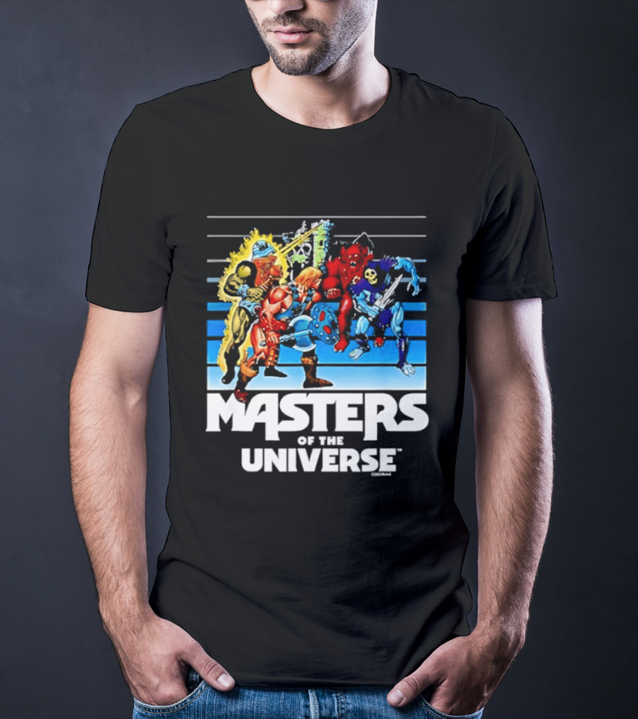 Masters Of The Universe He Man Skeletor And Characters Clash T-Shirt