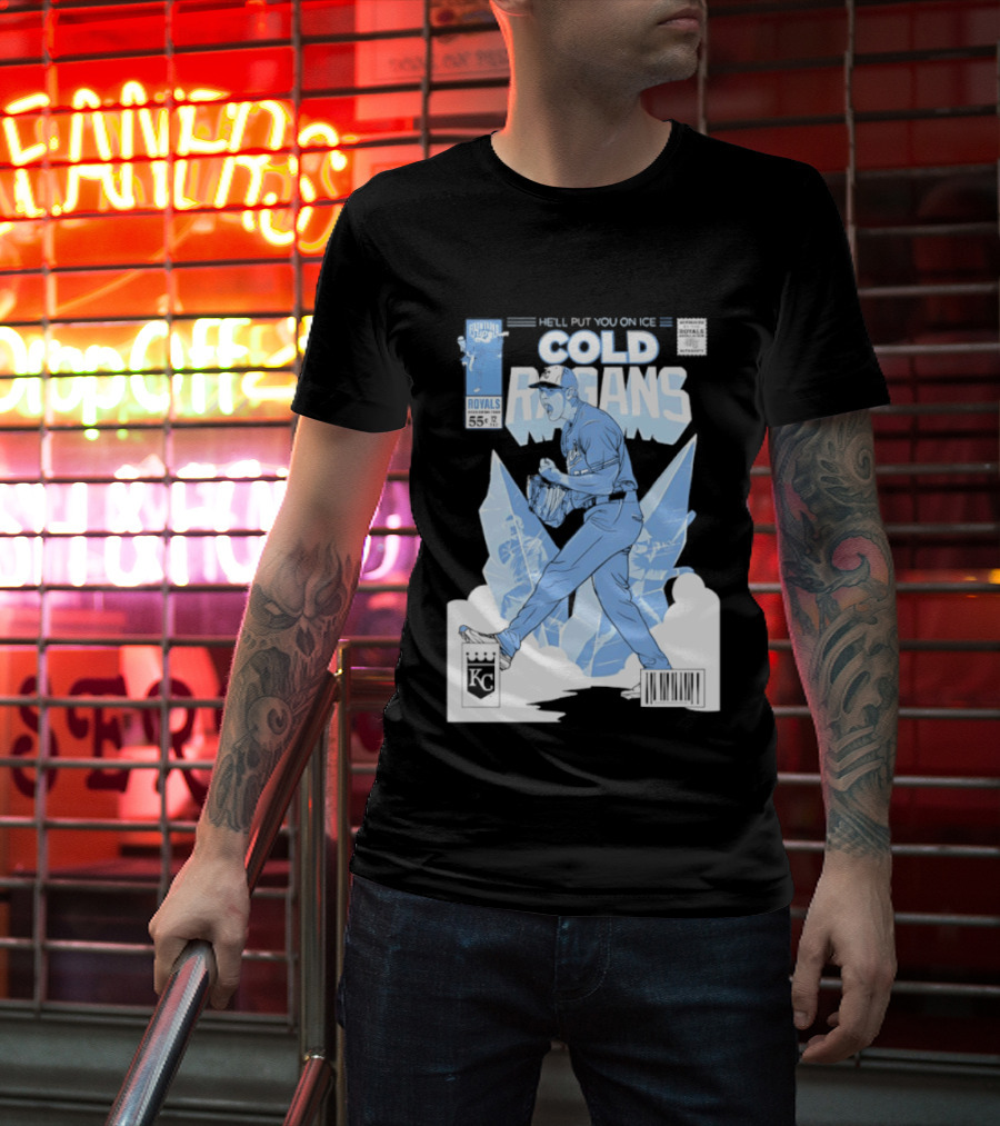 Kansas City Royals Cold Cole Ragans He'll Put You On Ice T-Shirt