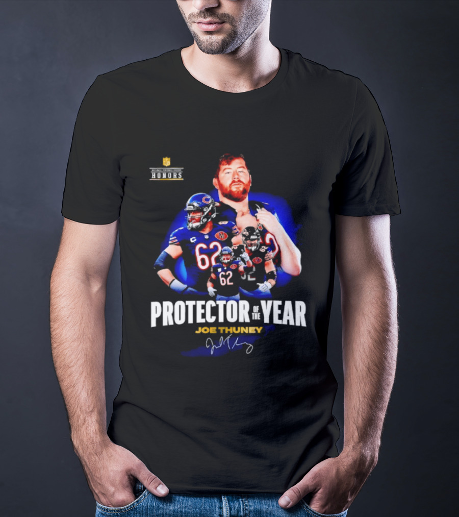 Chicago Bears Joe Thuney Protector Of The Year Honor 2025 T-Shirt