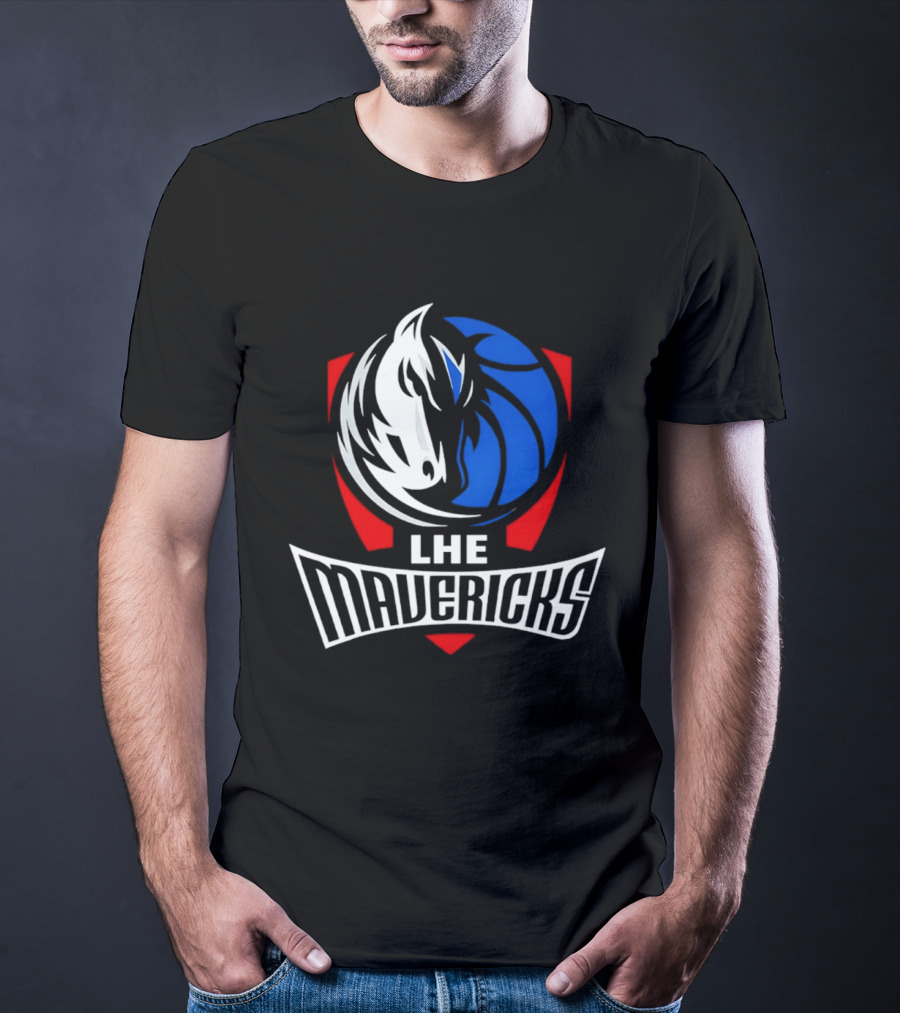 LHE Mavericks Dallas Mavericks Basketball Team T-Shirt