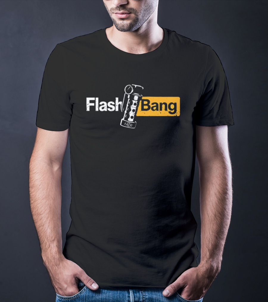 Flash Bang FAFO Grenade Concept T-Shirt