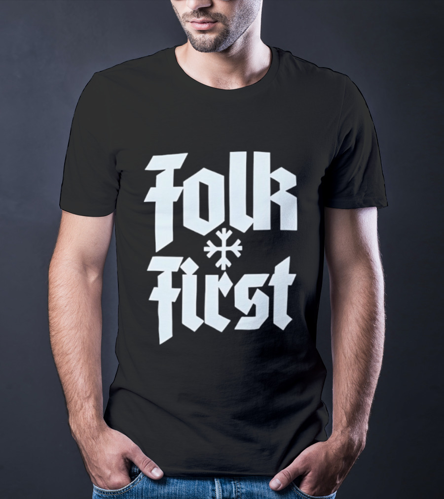 Folk First Snowflake T-Shirt