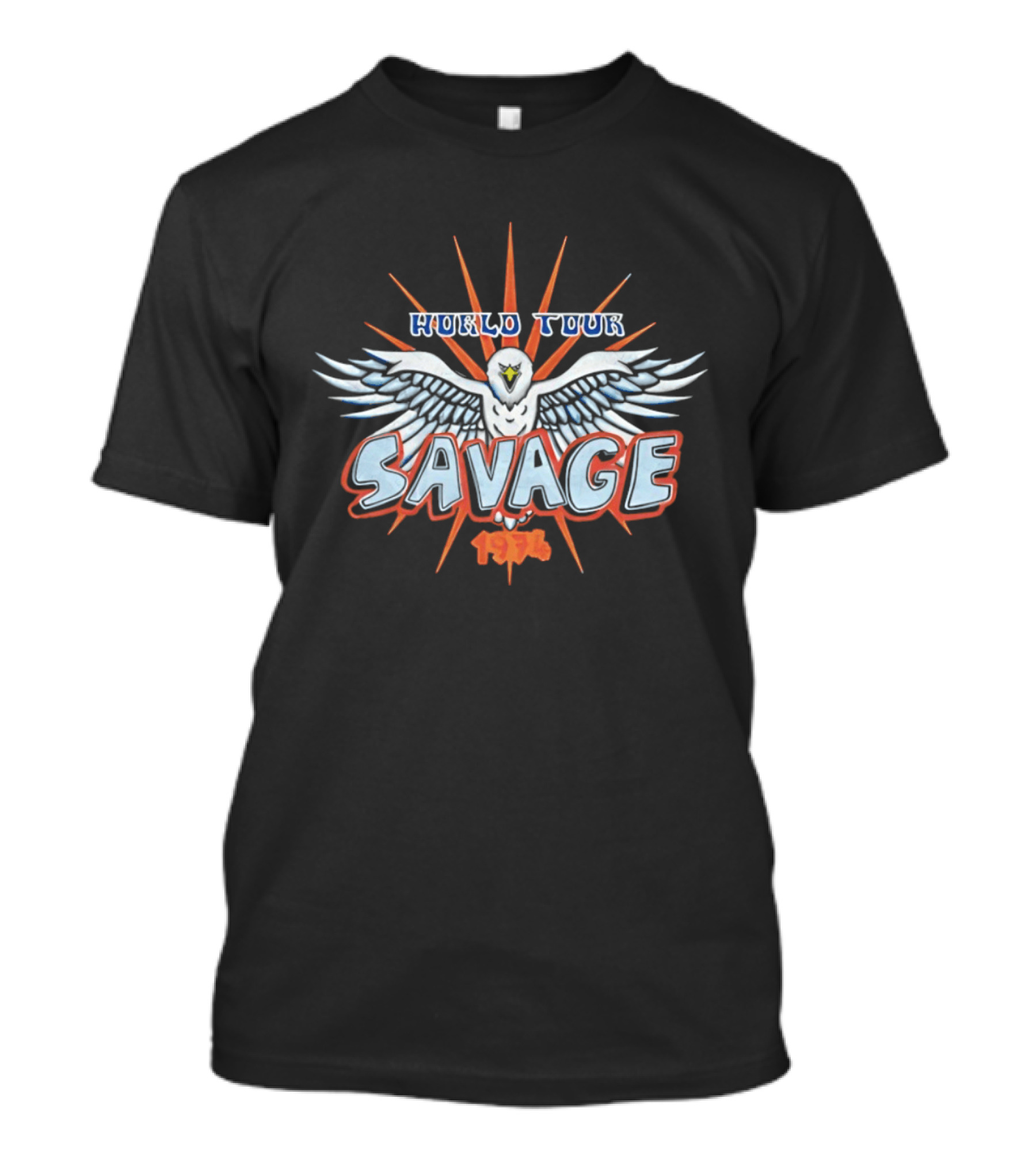 Savage World Tour 1974 Soaring Eagle T-Shirt