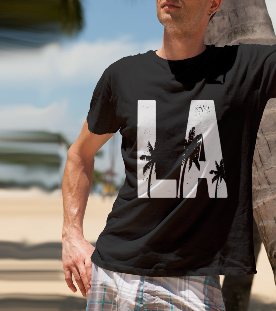 LA Los Angeles Palm Trees T-Shirt