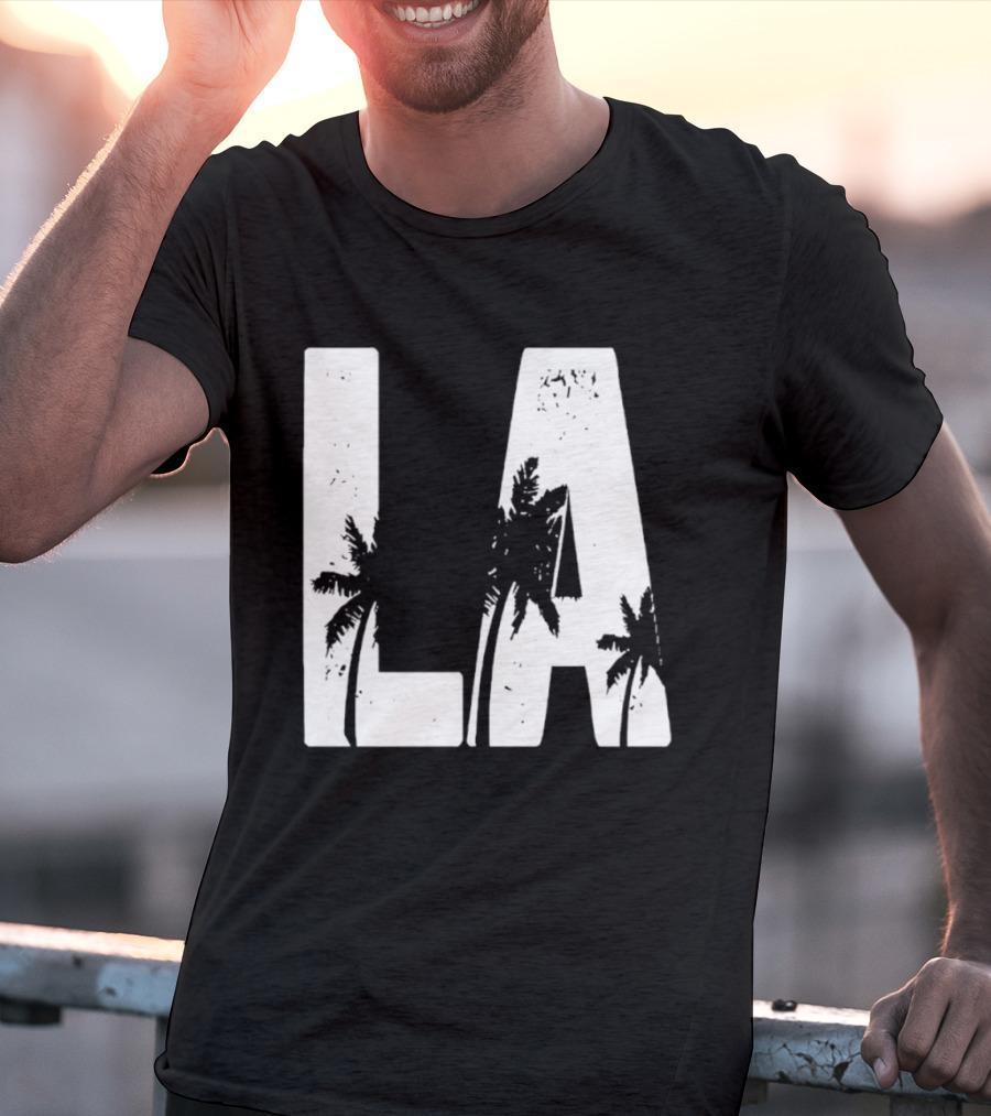 LA Los Angeles Palm Trees T-Shirt