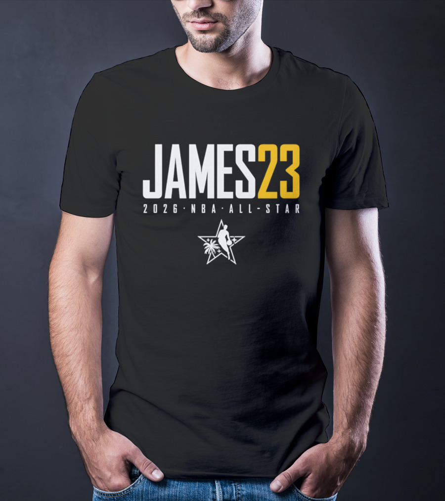 LeBron James 23 2026 NBA All Star T-Shirt