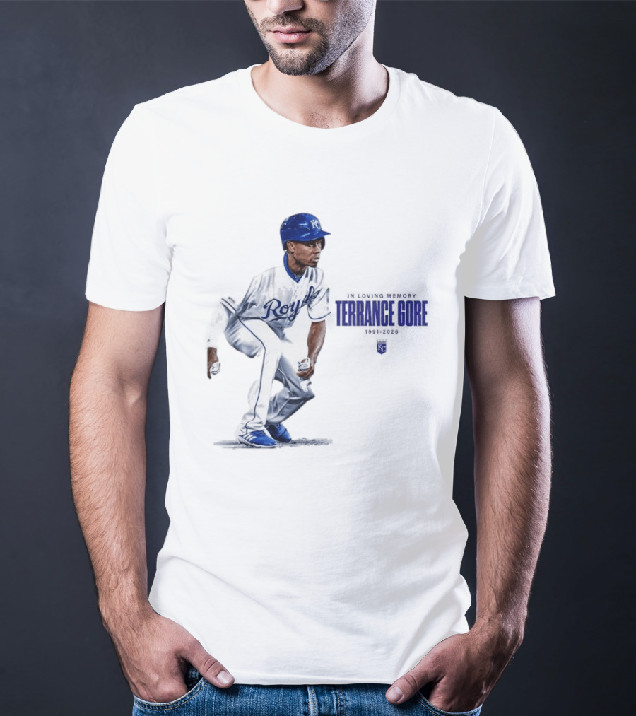 Kansas City Royals Terrance Gore 1991 2026 RIP In Loving Memory T-Shirt