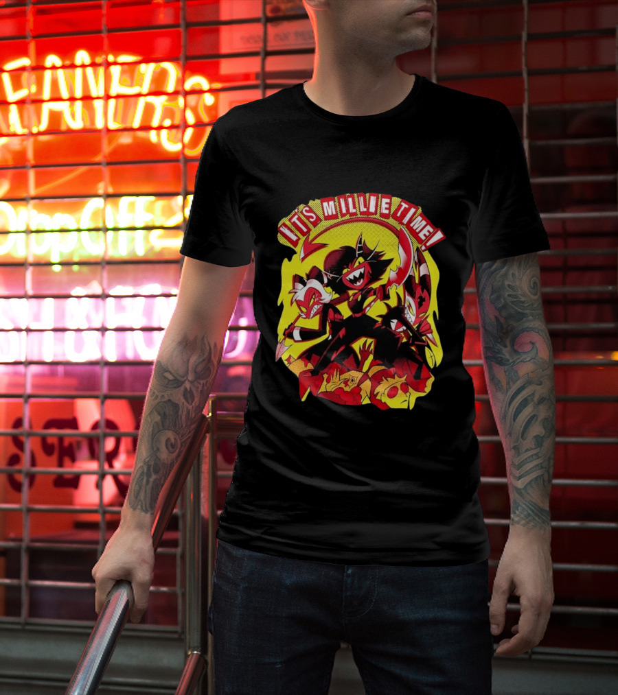 Spindlehorse It's Millie Time Helluva Boss Characters T-Shirt