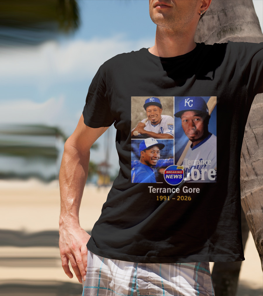 Terrance Gore Kansas City KC Breaking News 1991 2026 T-Shirt