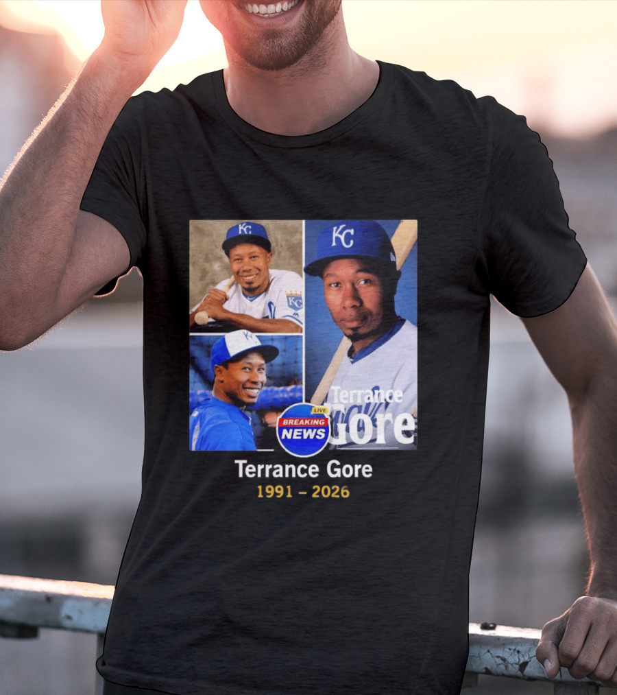 Terrance Gore Kansas City KC Breaking News 1991 2026 T-Shirt