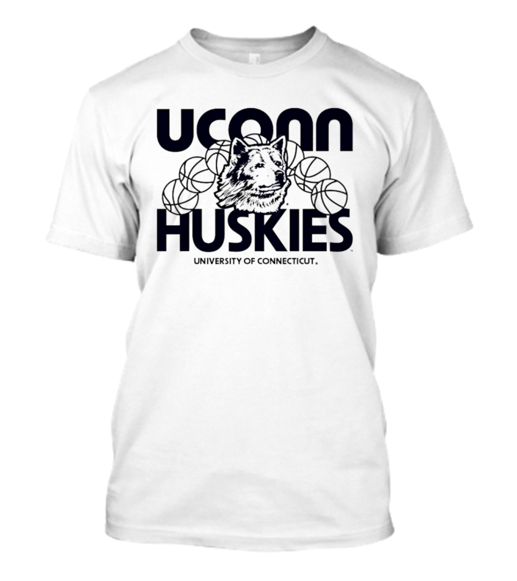 UConn Huskies Basketball 1970s University Of Connecticut T-Shirt