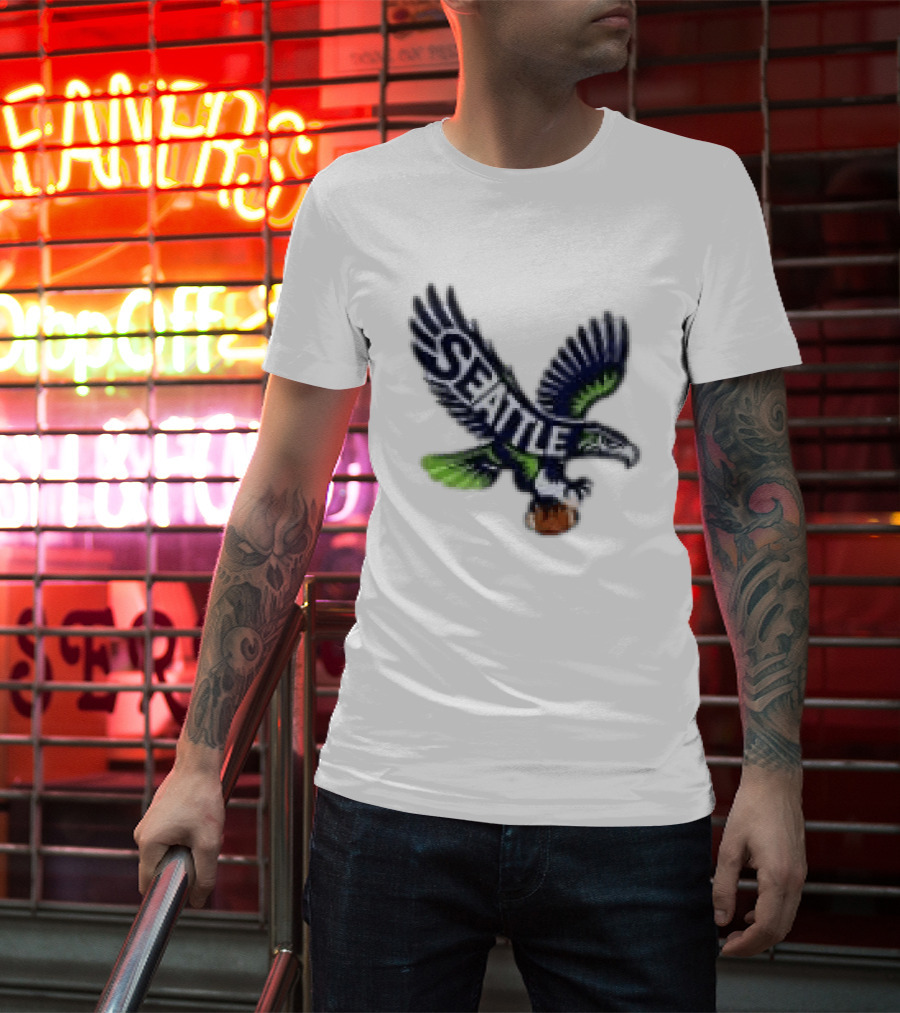 Seattle Seahawks Fly High Finish Strong T-Shirt