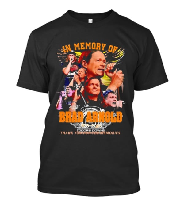 In Memory Of Brad Arnold Thank You 1928 2026 T-Shirt