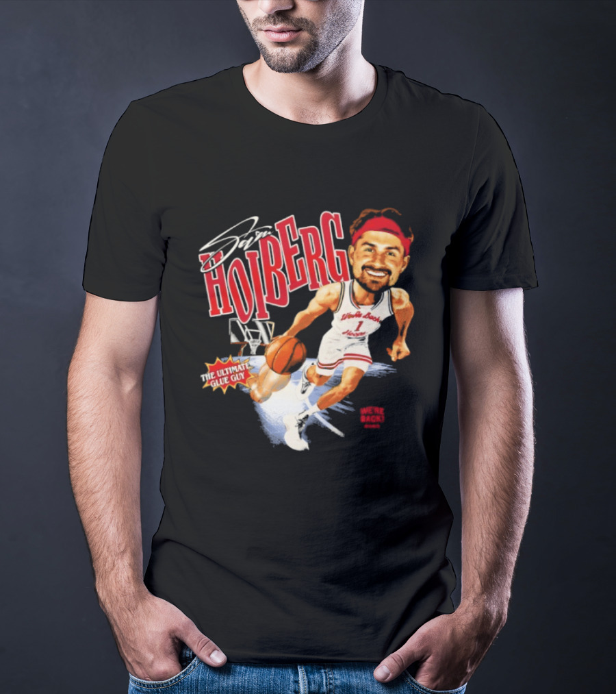 Sam Hoiberg Basketball Caricature The Ultimate Glue Guy T-Shirt