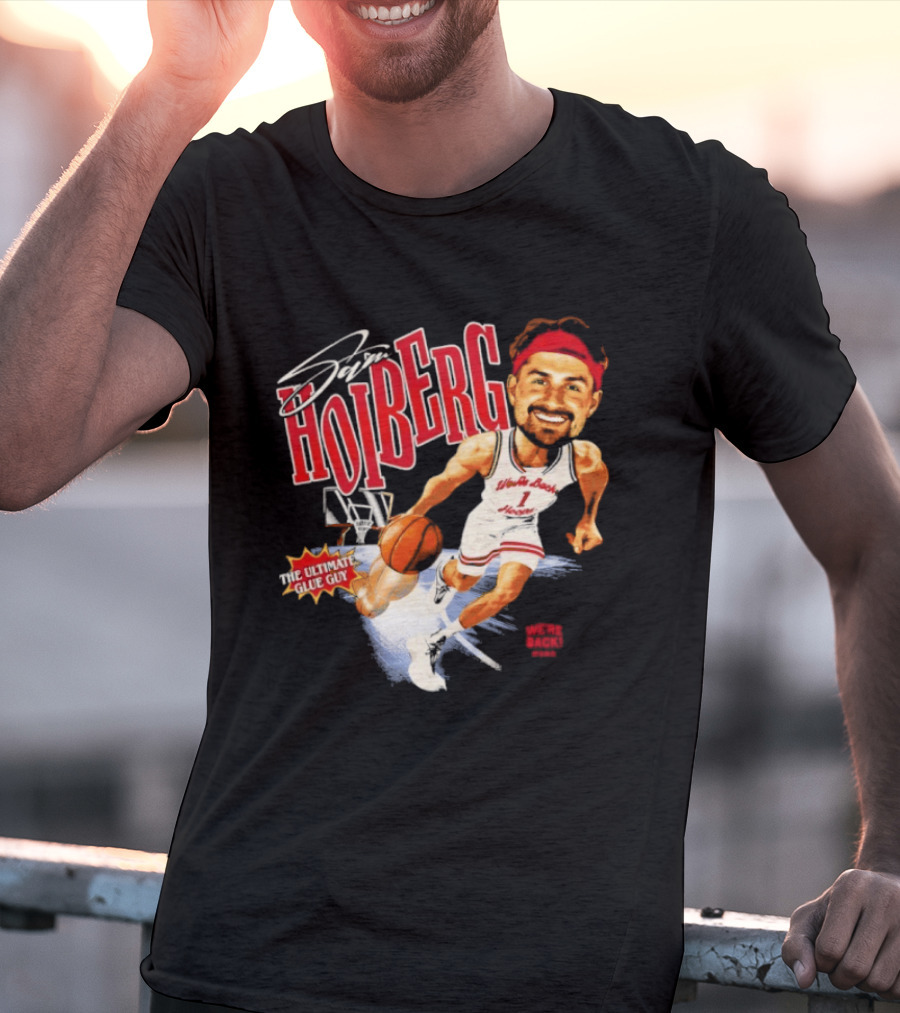 Sam Hoiberg Basketball Caricature The Ultimate Glue Guy T-Shirt