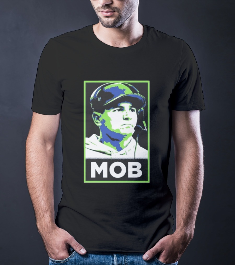 Seattle Seahawks MOB Coach Iconic Headset T-Shirt