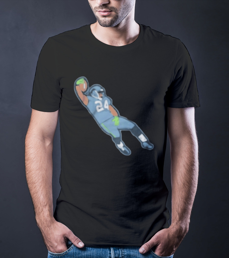 Seahawks The Quake Celebration Rob Staton 24 T-Shirt