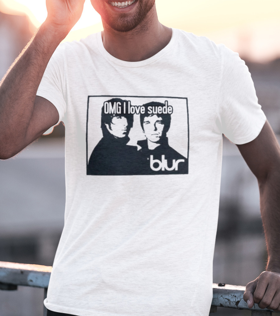 OMG I Love Suede Blur T-Shirt