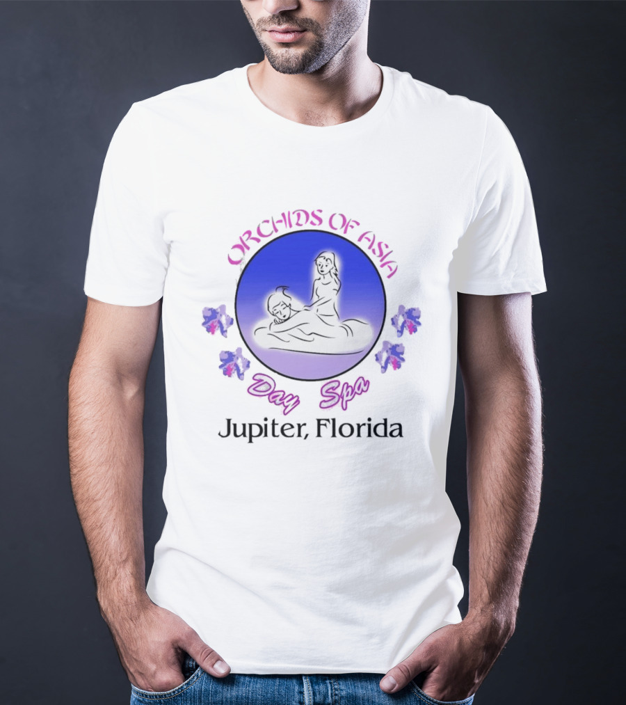 Orchids Of Asia Day Spa Jupiter Florida T-Shirt