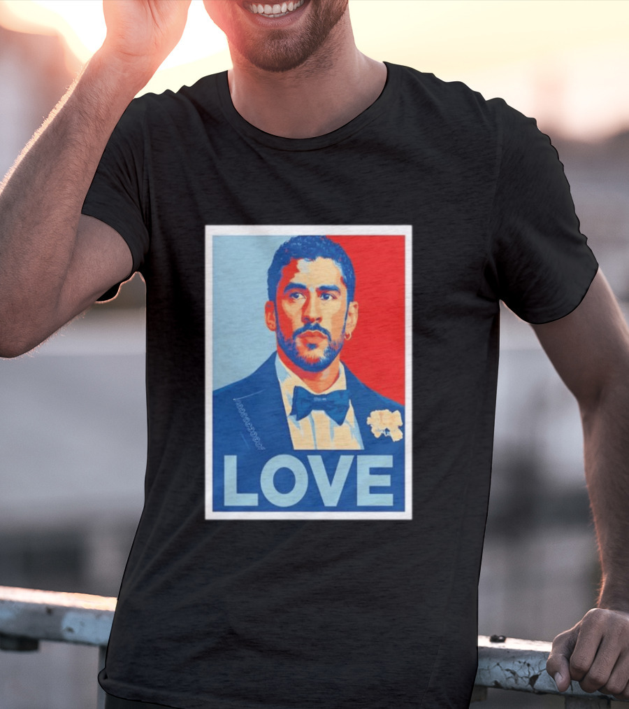 Bad Bunny LOVE Puerto Rico Super Benito T-Shirt