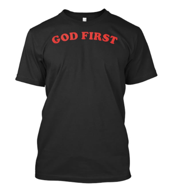God First Bold Red T-Shirt