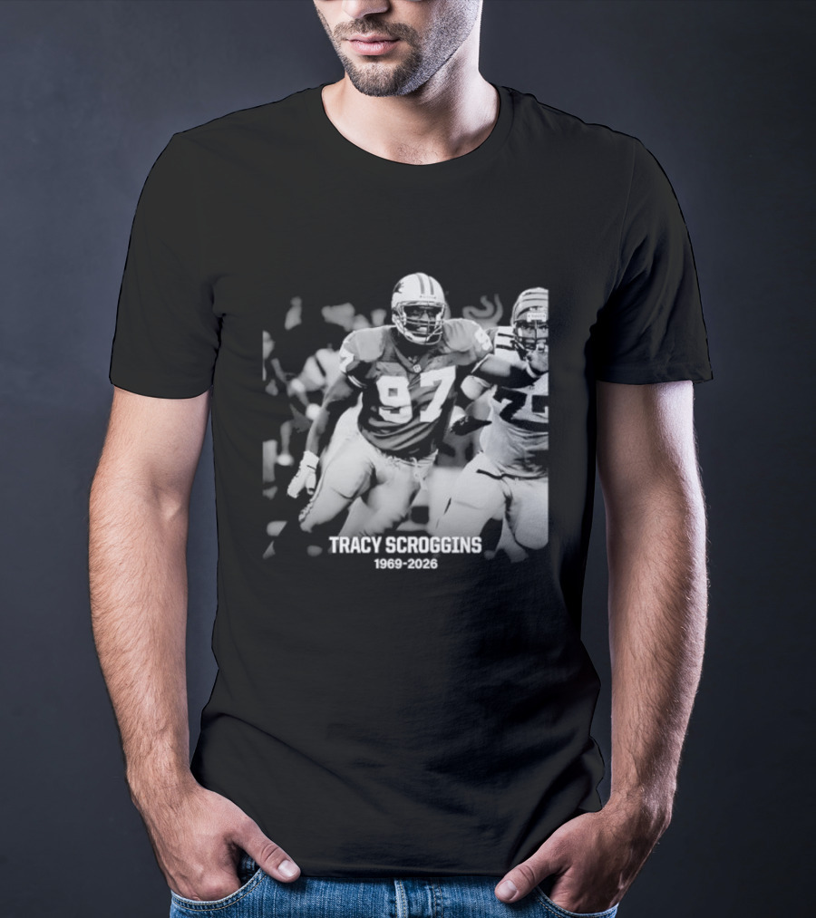 Tracy Scroggins Detroit Lions 1969 2026 Stories T-Shirt