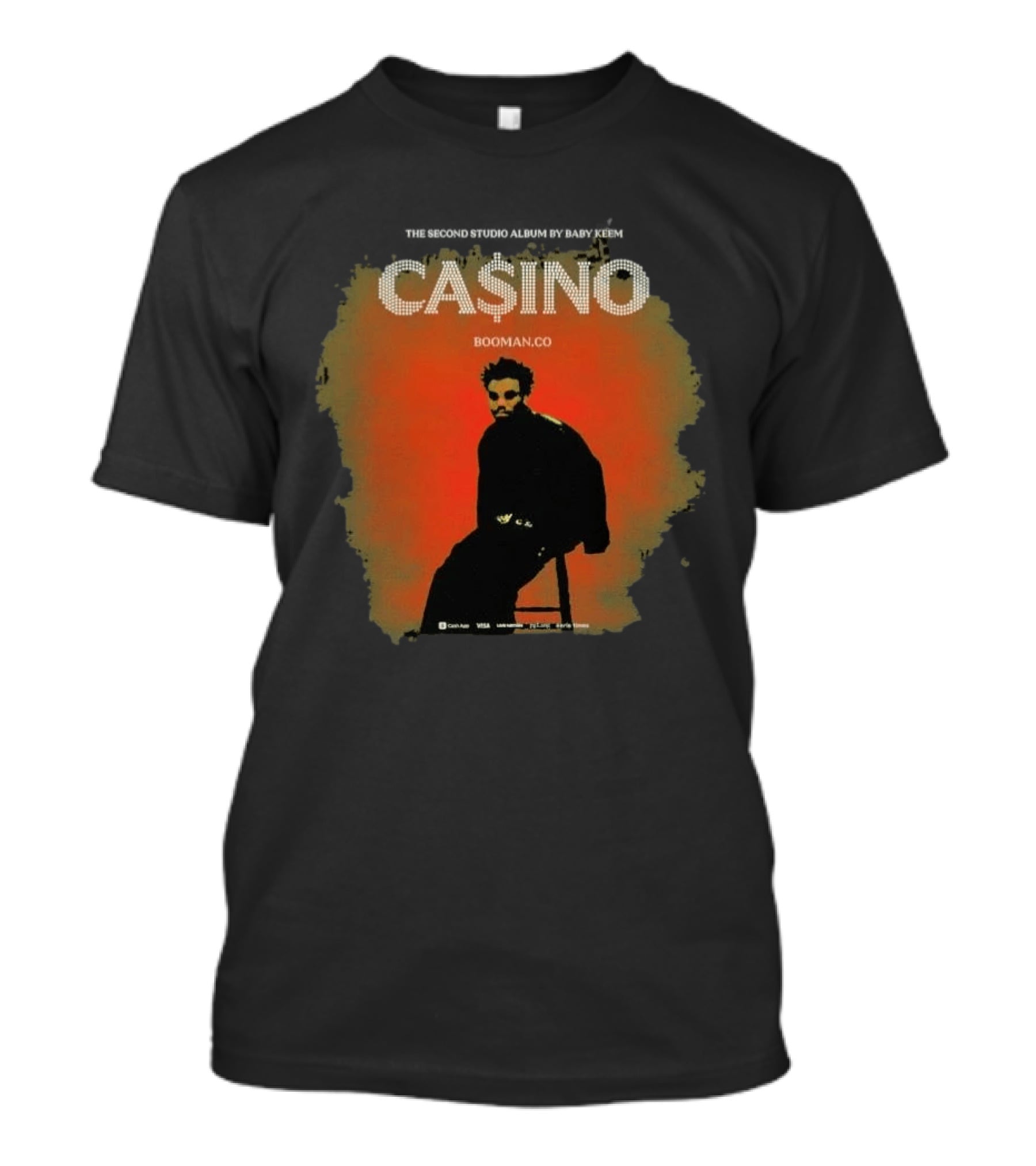 Baby Keem Casino Tour 2026 BOOMAN.CO T-Shirt