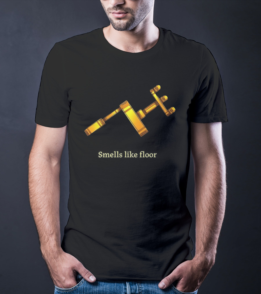 Smells Like Floor Golden Cross T-Shirt