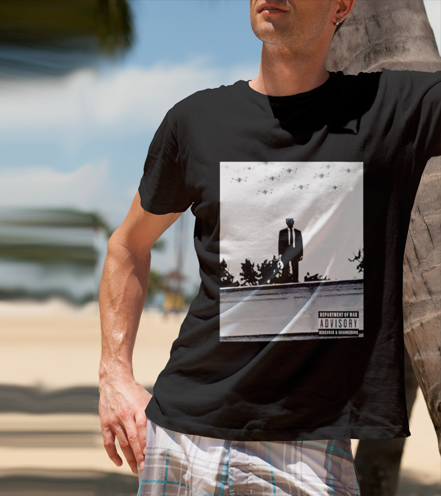 Trump Drone 2026 Department Of War Advisory Research And Development T-Shirt