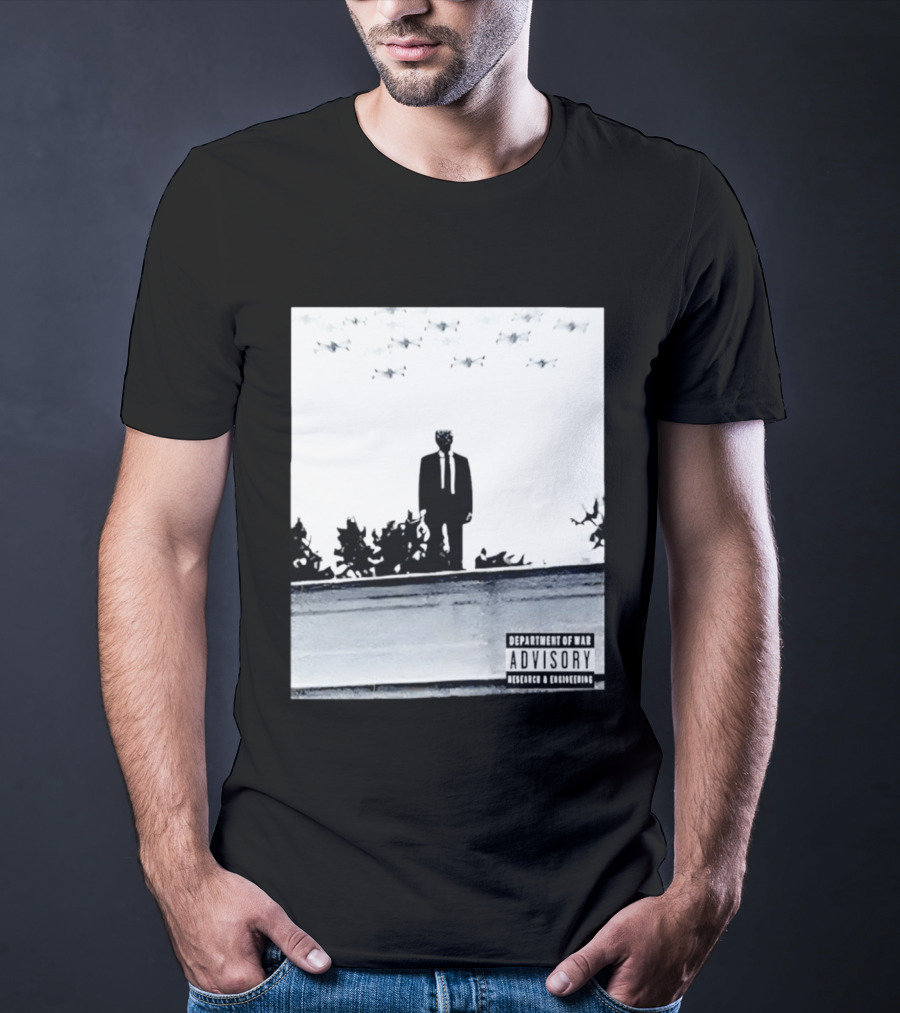 Trump Drone 2026 Department Of War Advisory Research And Development T-Shirt