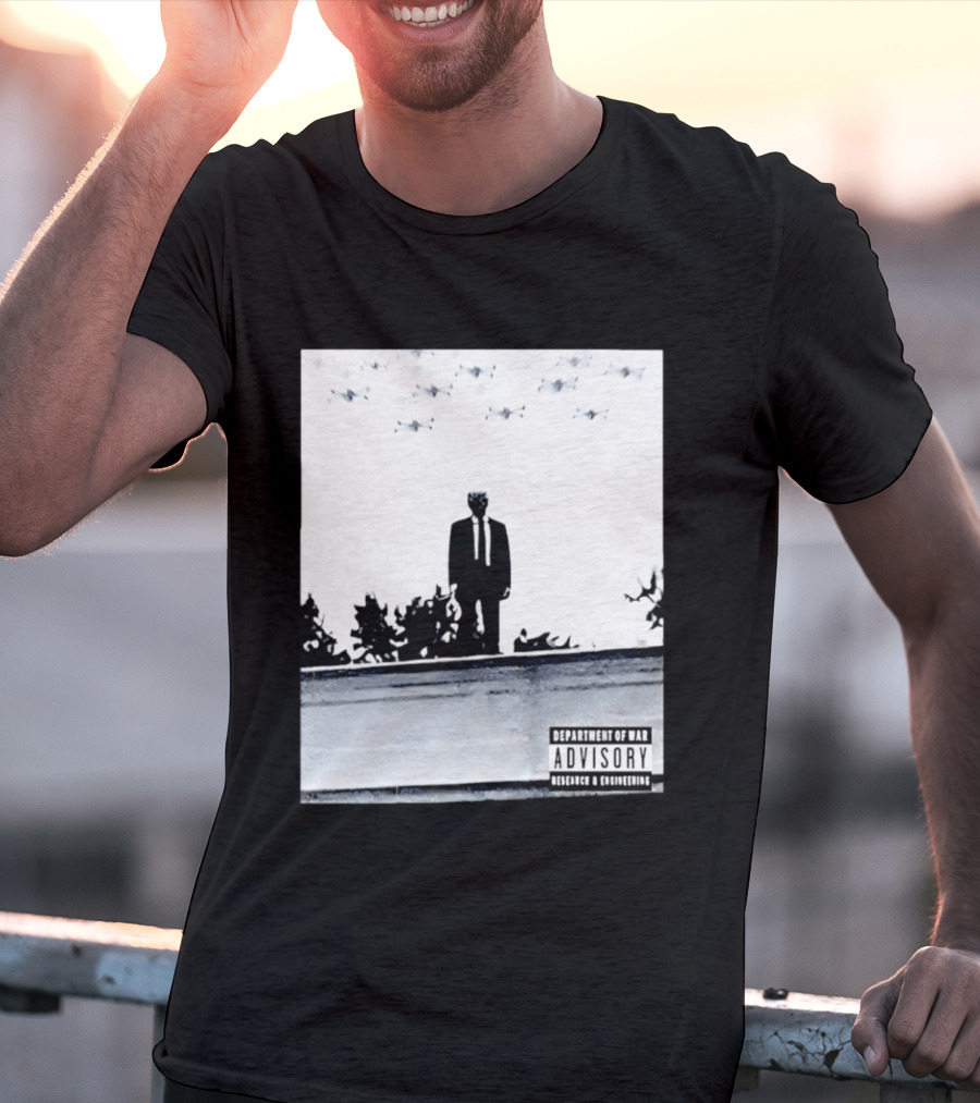 Trump Drone 2026 Department Of War Advisory Research And Development T-Shirt