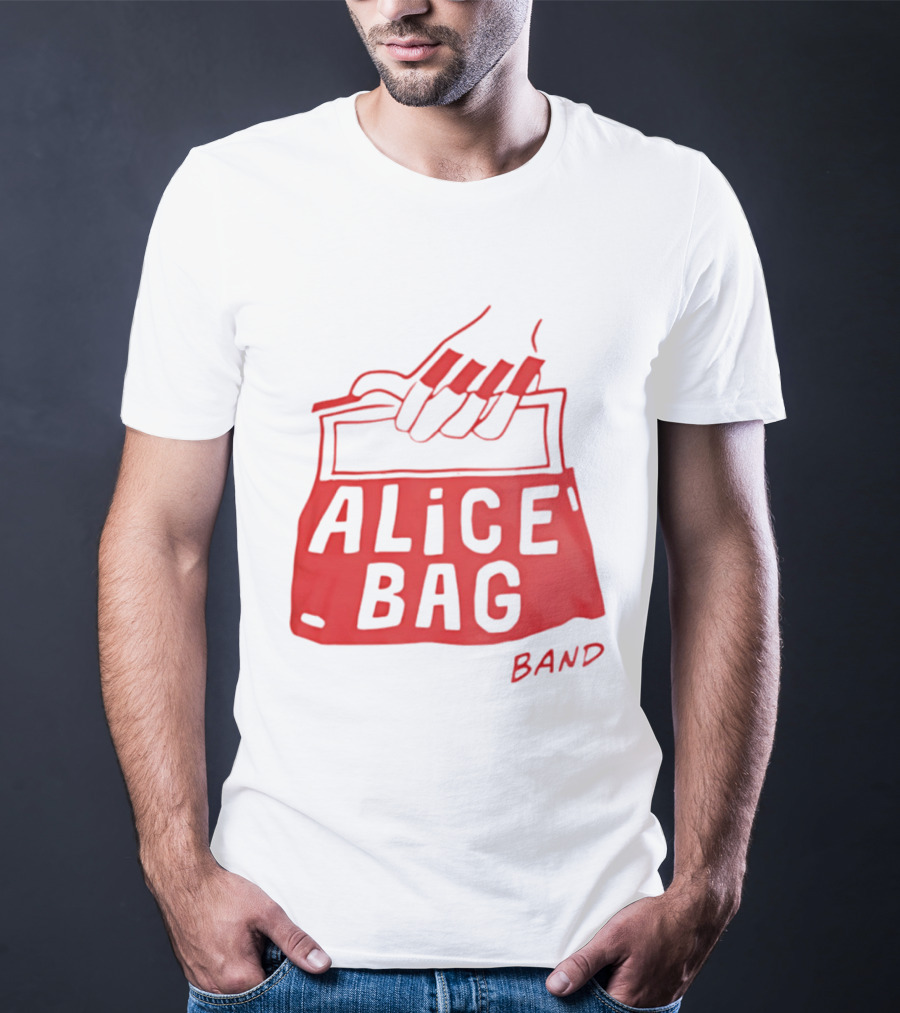 Alice Bag Band Iconic Red Hand Sardine Concept 2026 T-Shirt