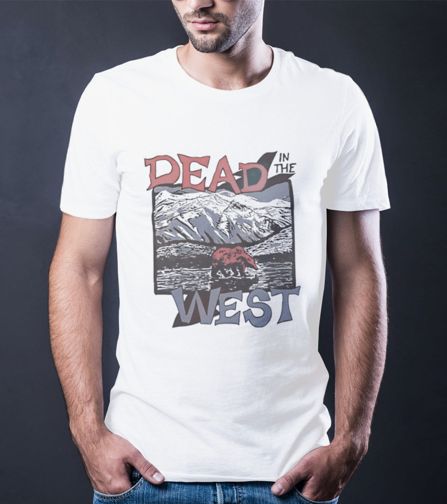 Dead In The West Bear Mountain Landscape T-Shirt