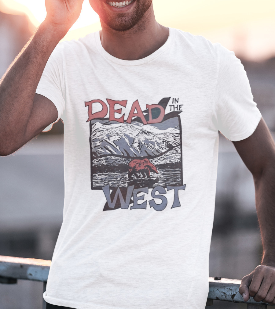 Dead In The West Bear Mountain Landscape T-Shirt