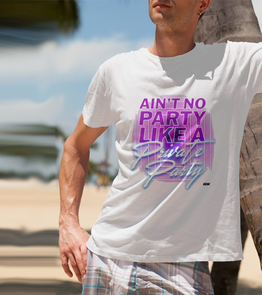 Ain't No Party Like A Private Party Retro Vibe T-Shirt