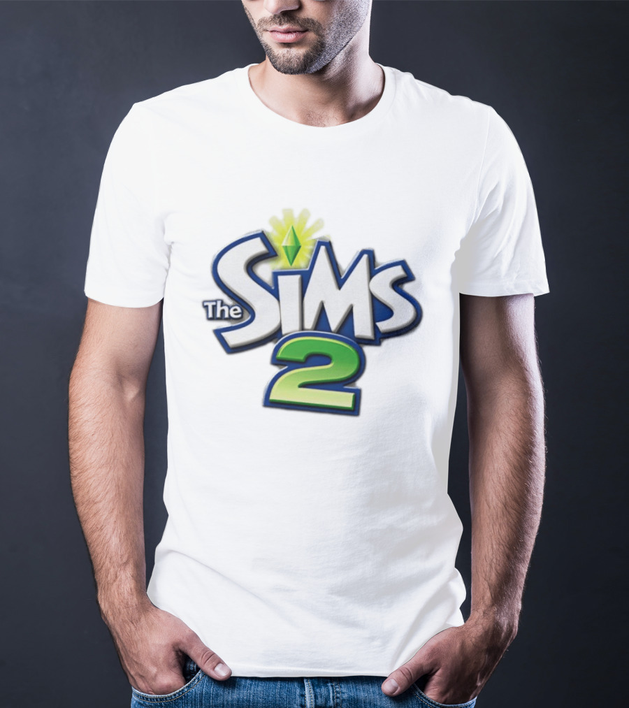 The Sims 2 Iconic Logo Nostalgic Gaming T-Shirt