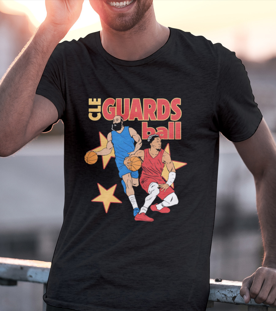 CLE Guards Ball Basketball Youth T-Shirt