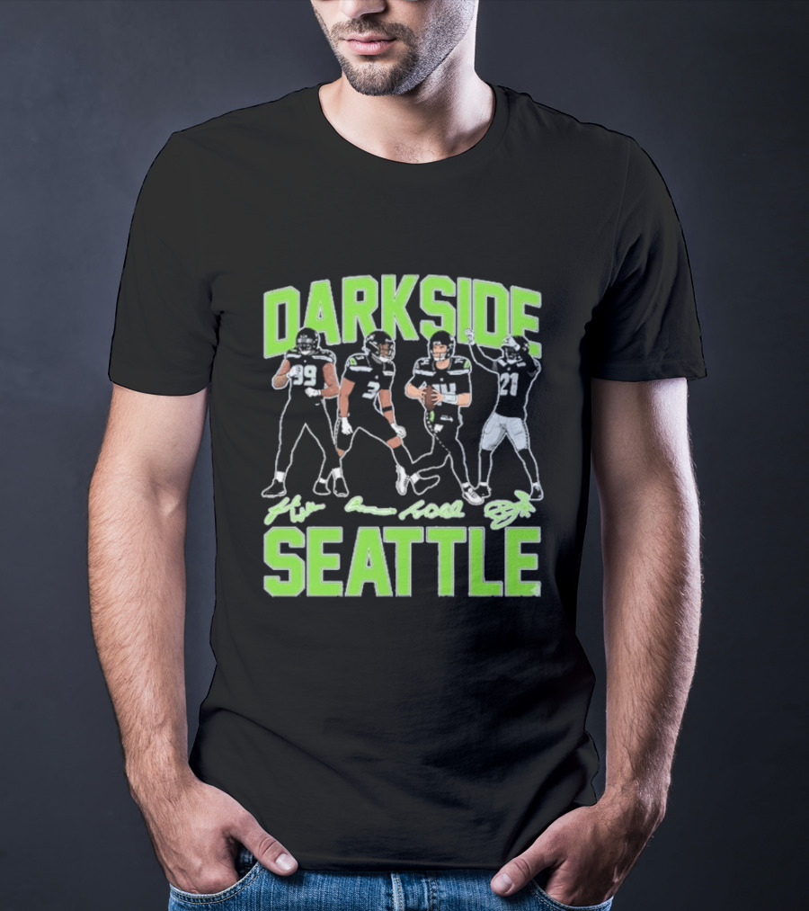 Dark Side Seattle Williams Emmanwori Jones Witherspoon Football Team T-Shirt