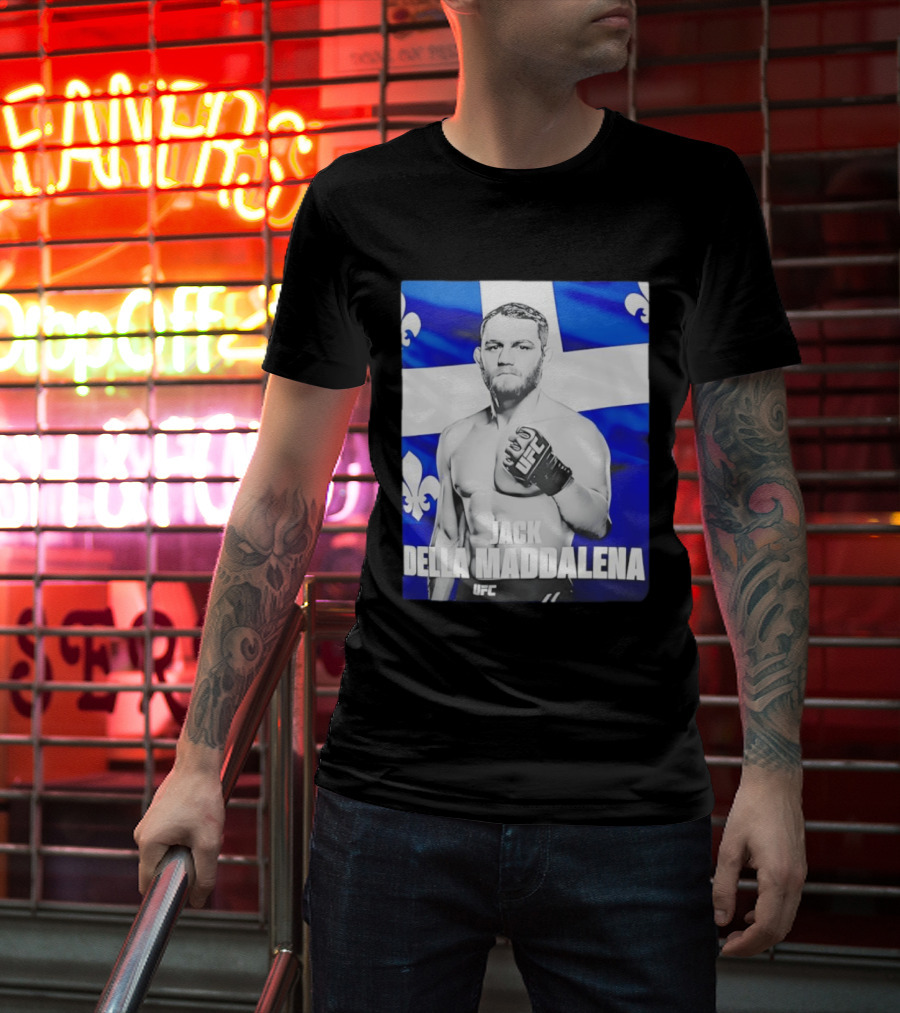 Jack Della Maddalena UFC Quebec Flag 315 T-Shirt