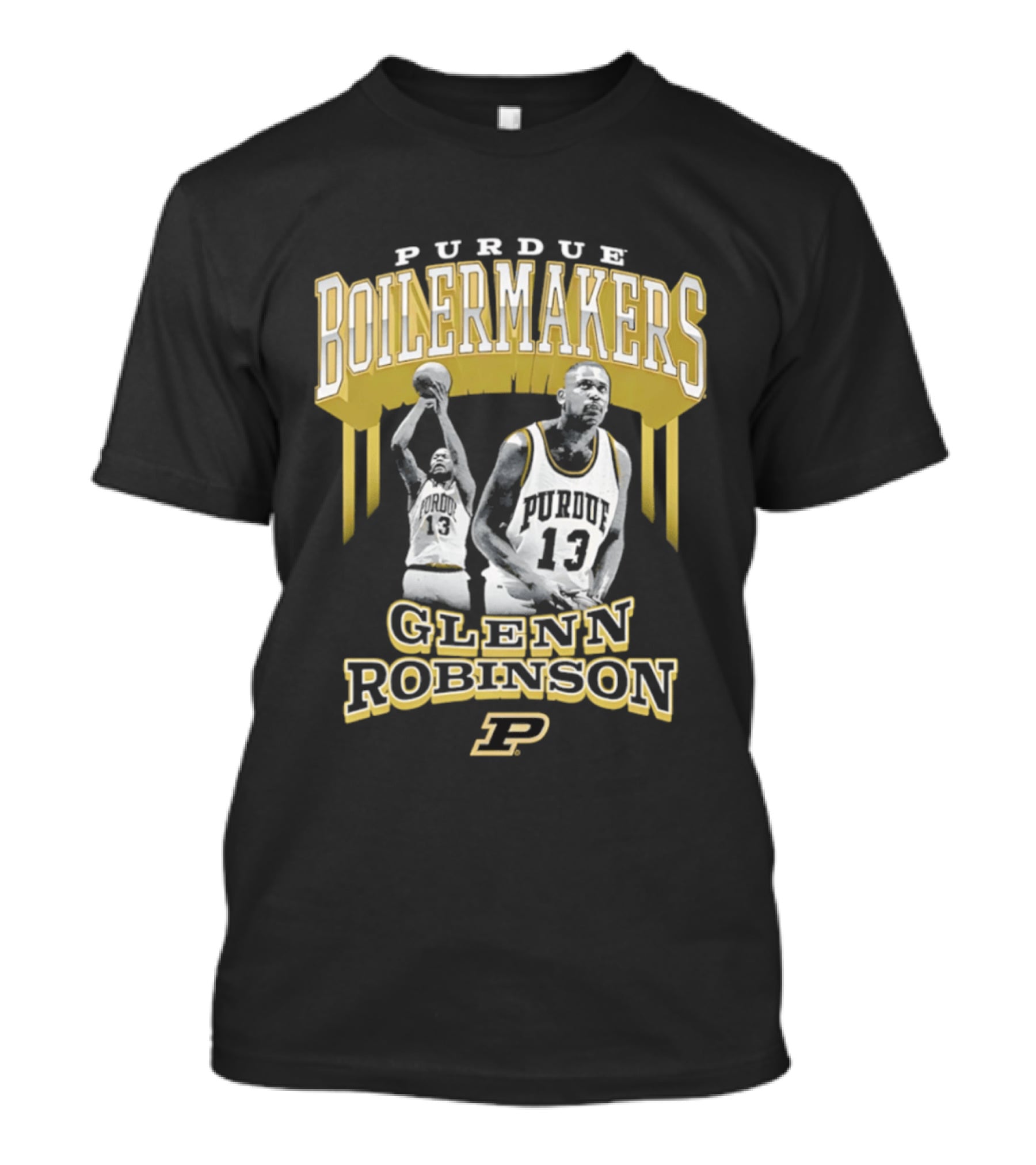 Glenn Robinson Purdue Boilermakers Basketball Legend T-Shirt