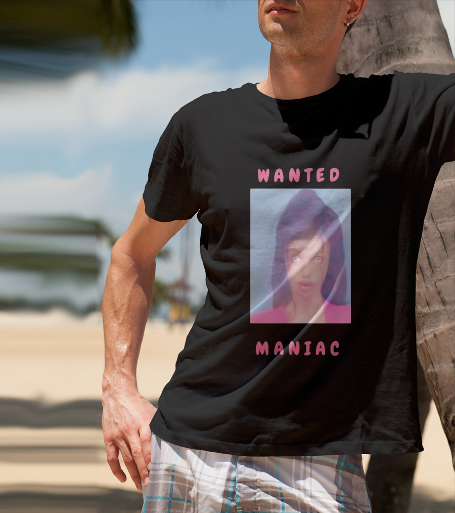 Wanted Maniac 2026 Surreal Doll Aesthetic With Glowing Eyes T-Shirt