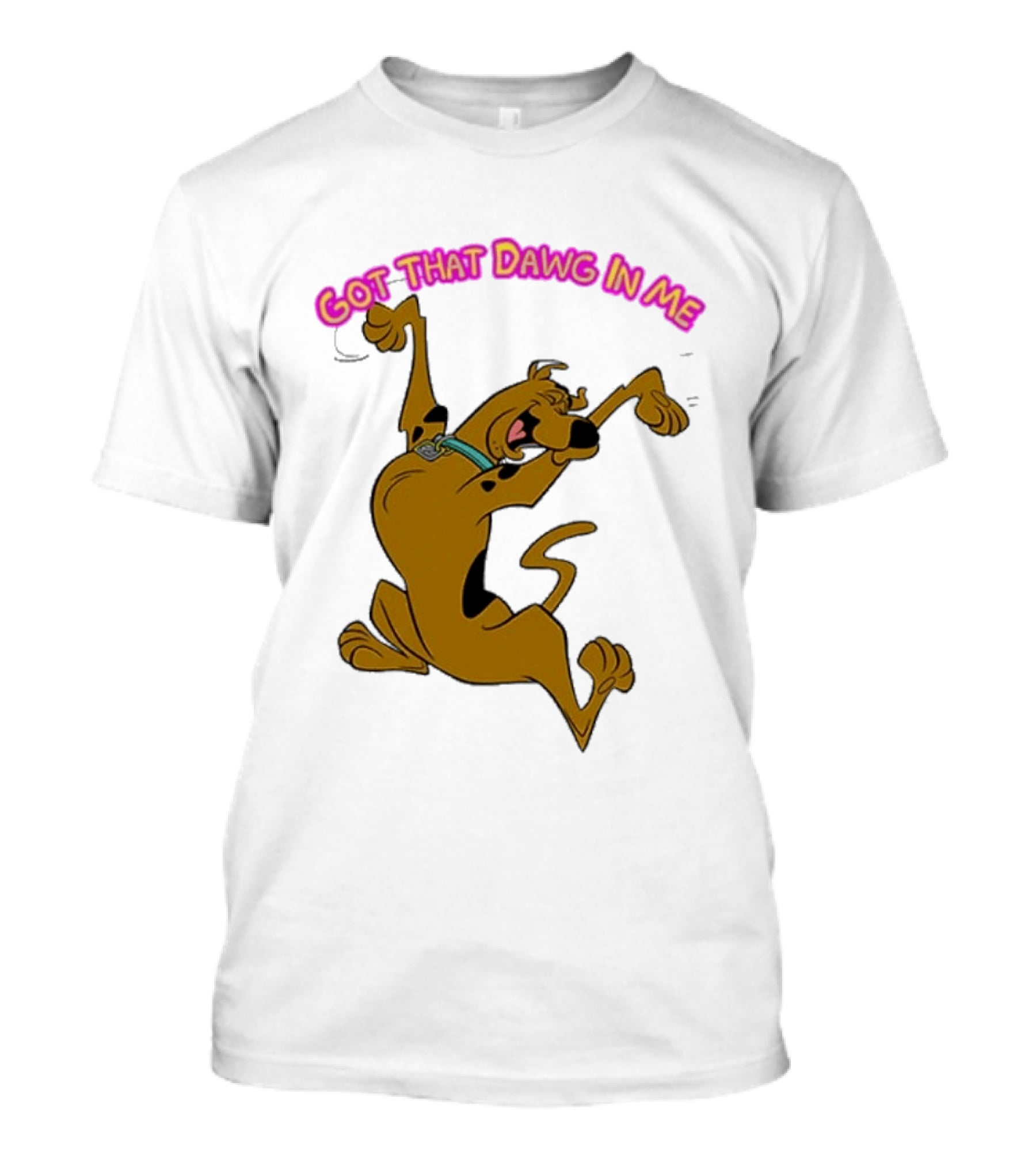 Got That Dawg In Me Scooby Doo Enthusiastic Pose T-Shirt